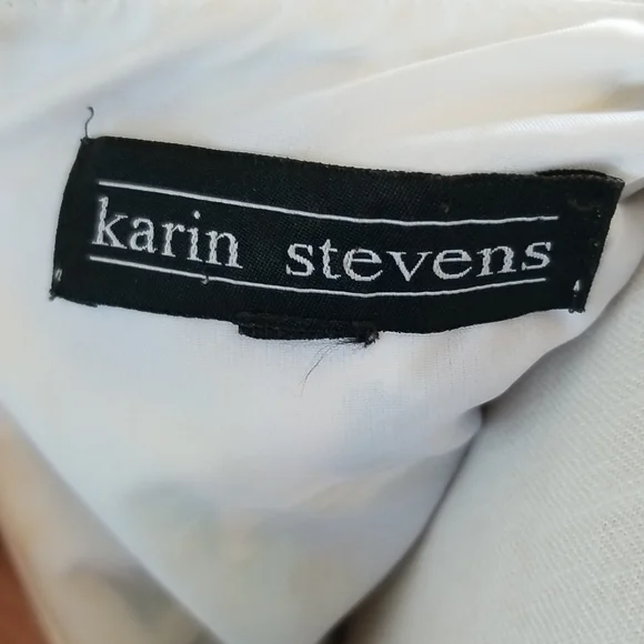 Karin Stevens blue floral dress. Size 12 - Picture 7 of 7